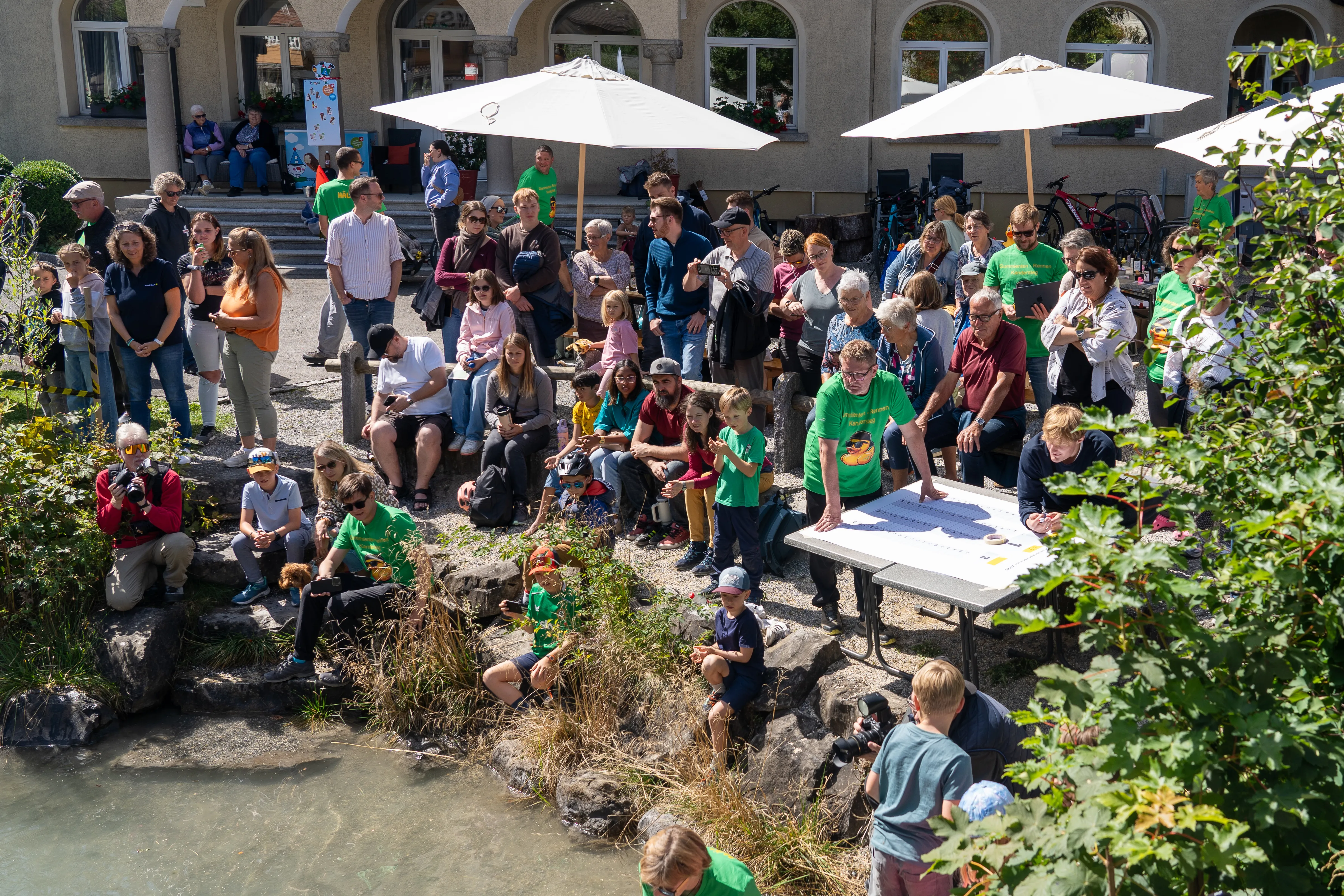 Preisverleihung beim Restaurant Schweizerhof